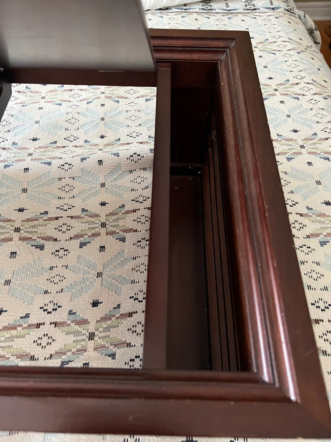 Wooden Bed Tray with Adjustable Top - photo 5