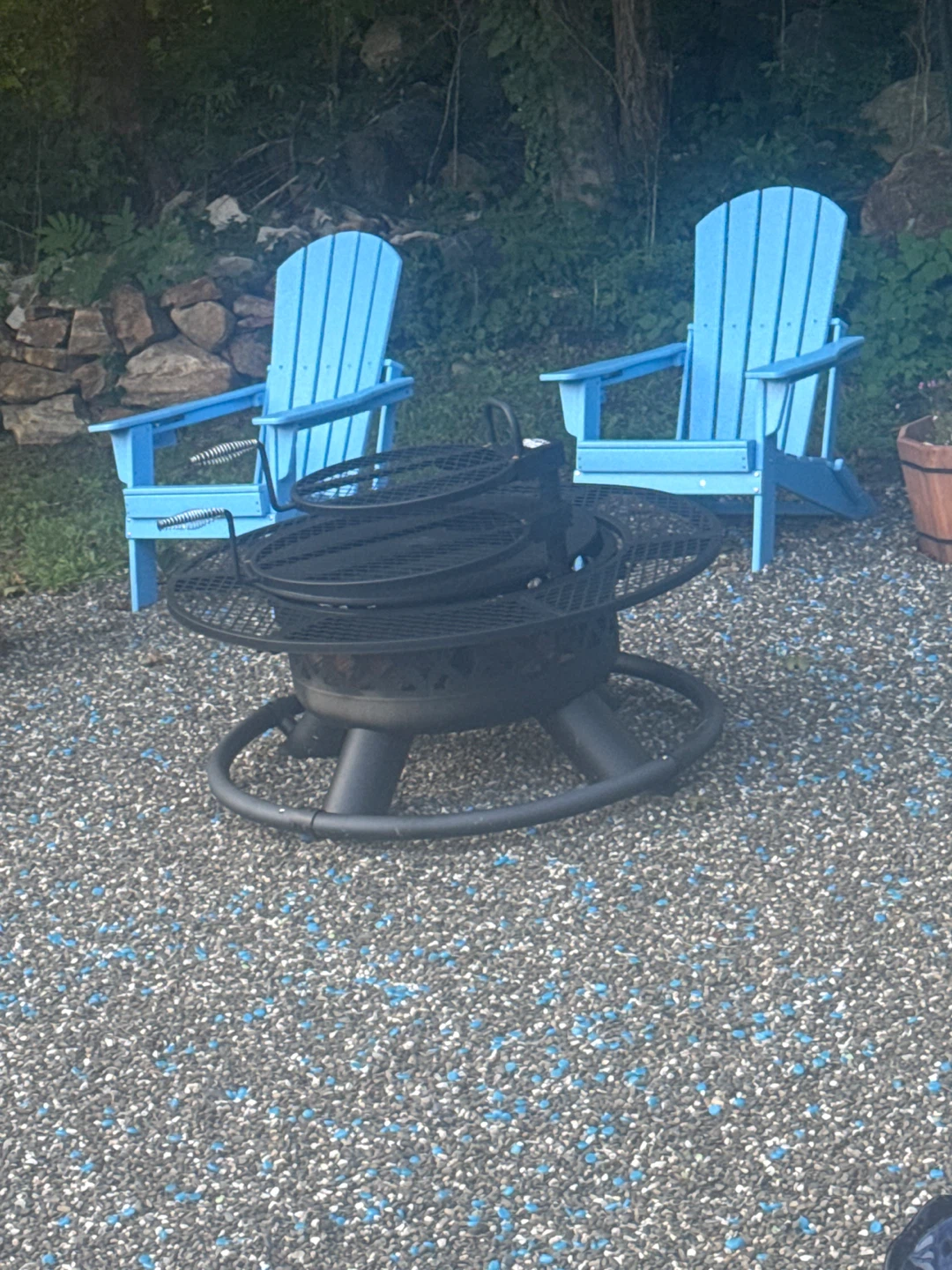 47" Fire Pit with Grill Grate - photo 2
