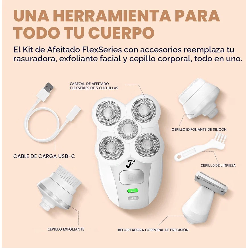 Freebird FlexSeries Epilator and Shaver Set - photo 2