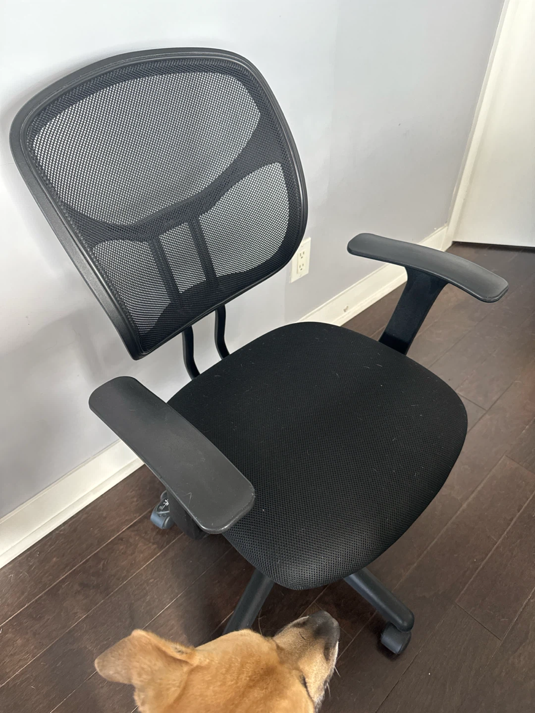 Black Mesh Office Chair - photo 2