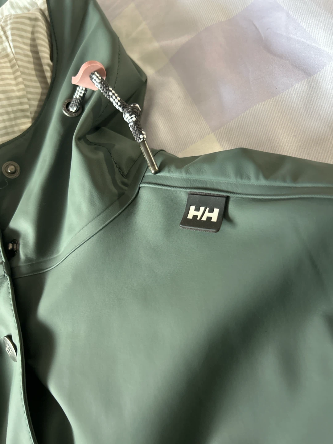 Helly Hansen Green Raincoat - S/P - photo 2