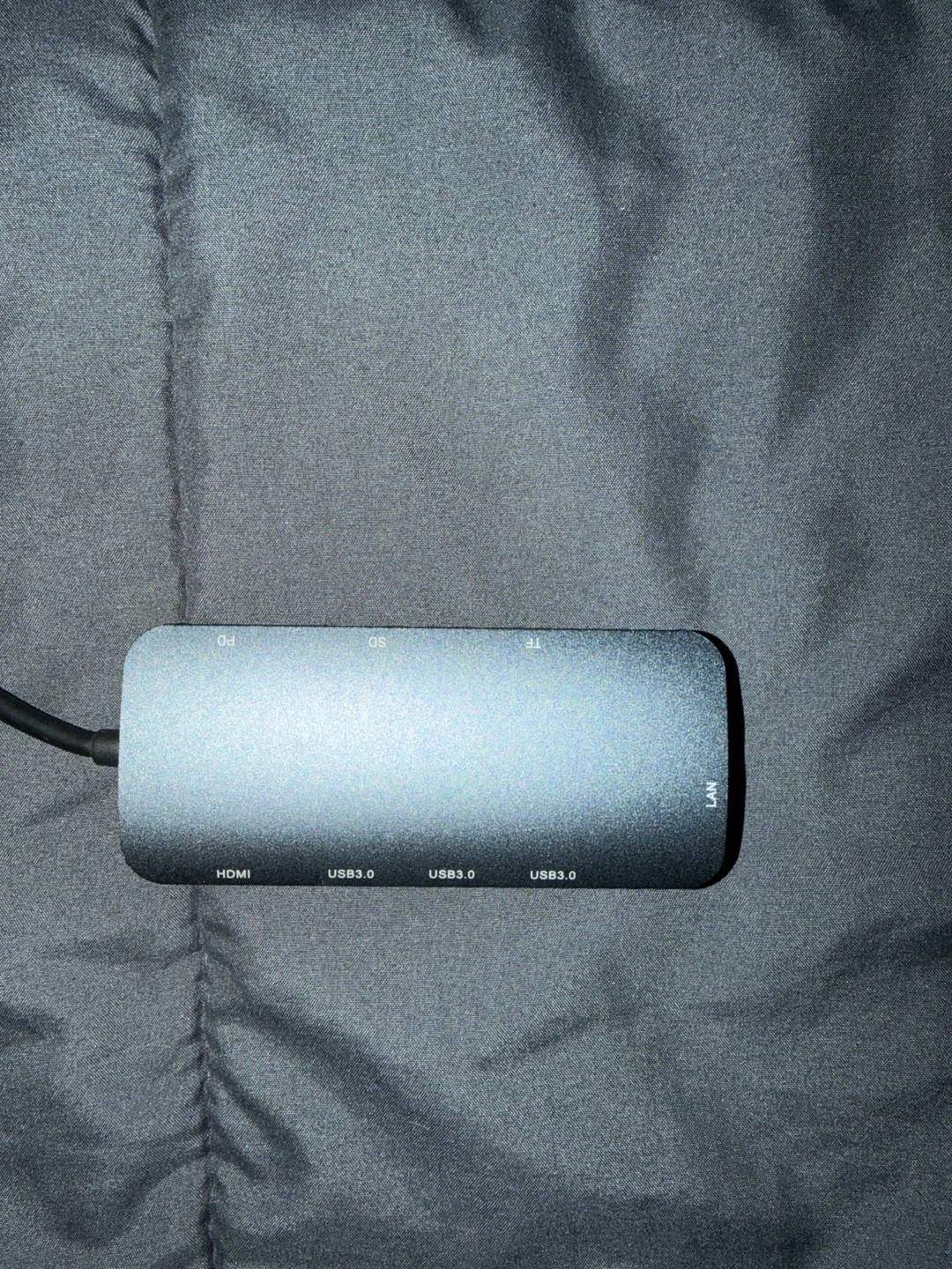 USB-C Hub with HDMI, USB 3.0, SD/TF Card Reader, LAN - photo 2