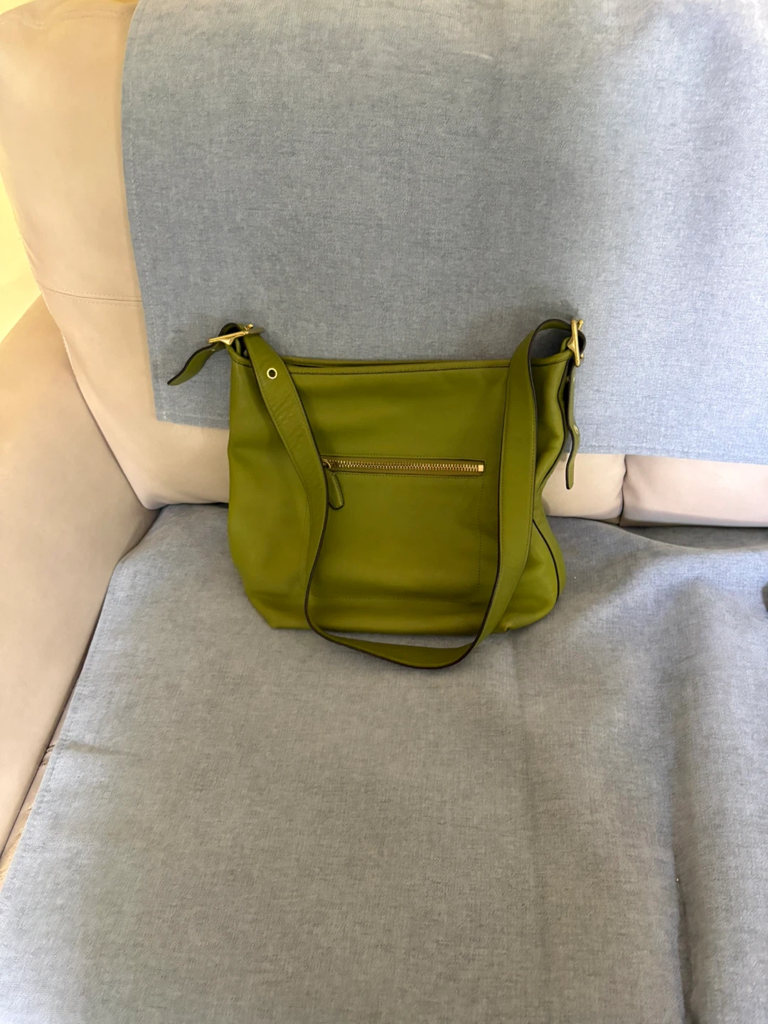 Coach Green Leather Shoulder Bag - photo 2