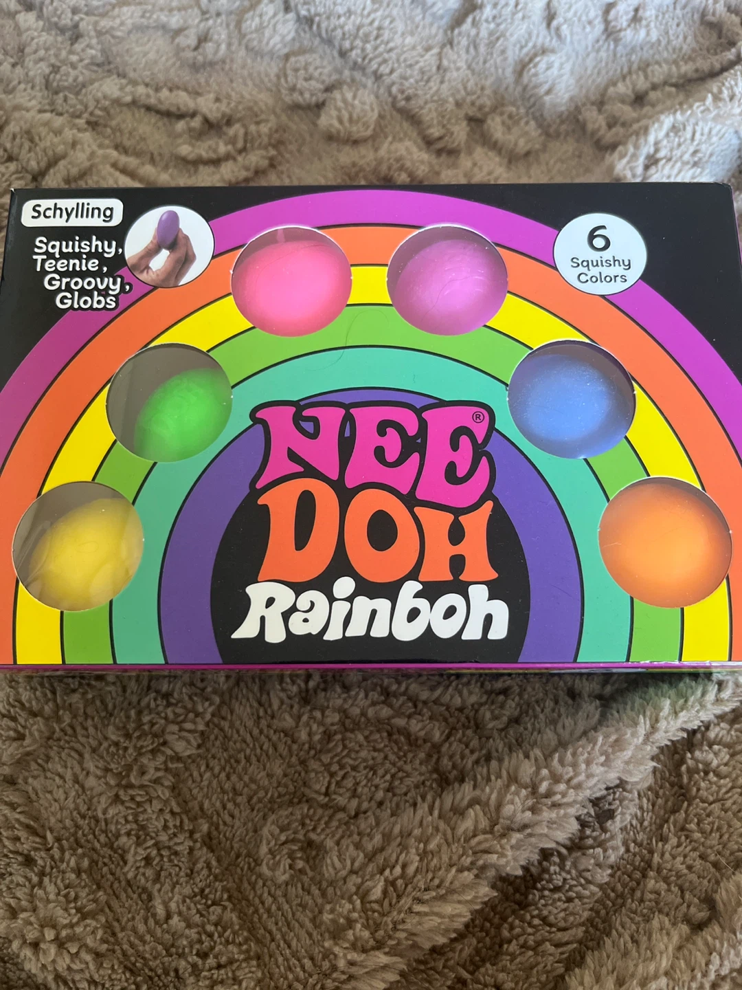 Schylling Nee Doh Rainbow Squishy Globs - photo 2