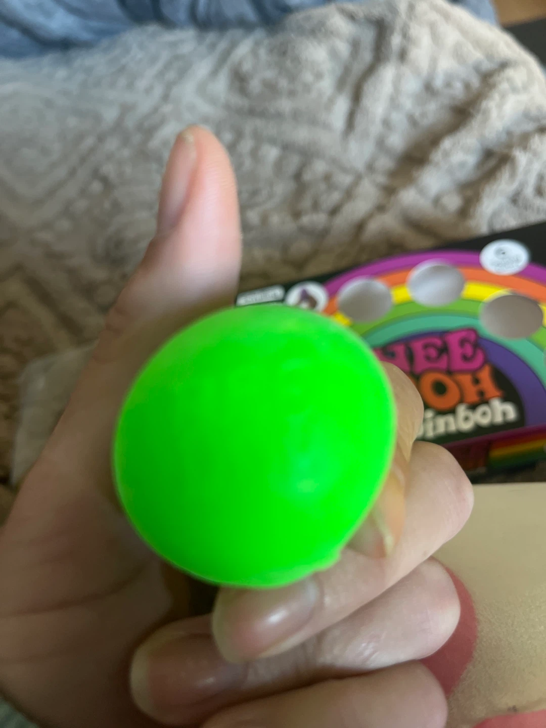 Schylling Nee Doh Rainbow Squishy Globs - photo 3