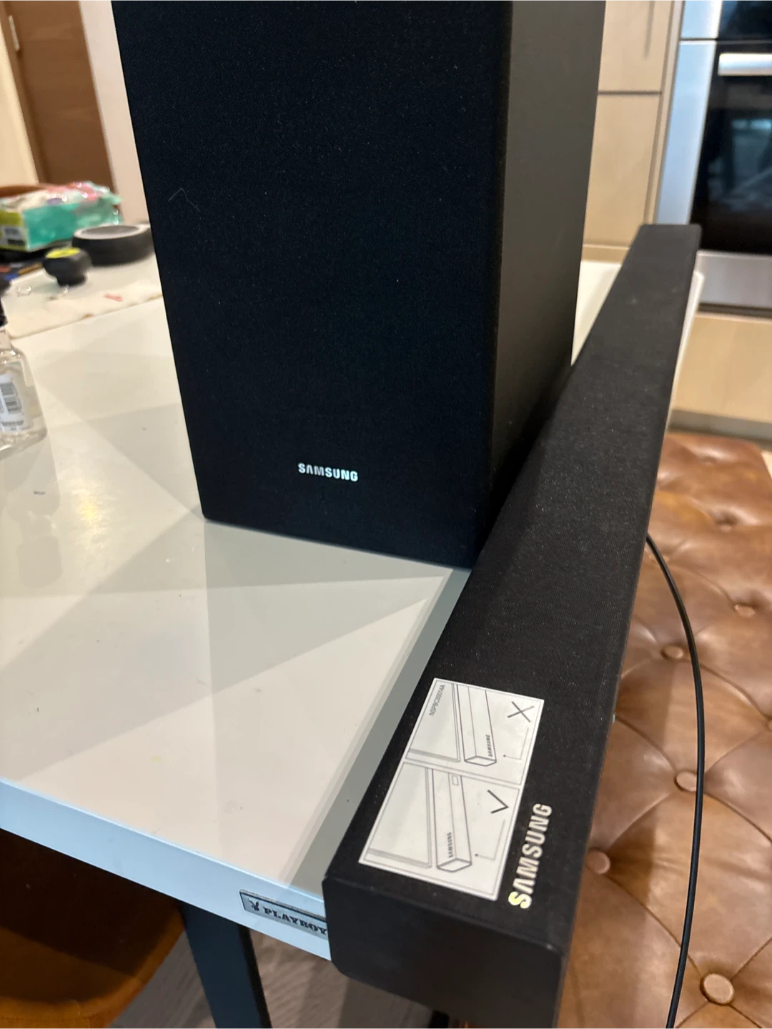 Samsung Soundbar and Subwoofer