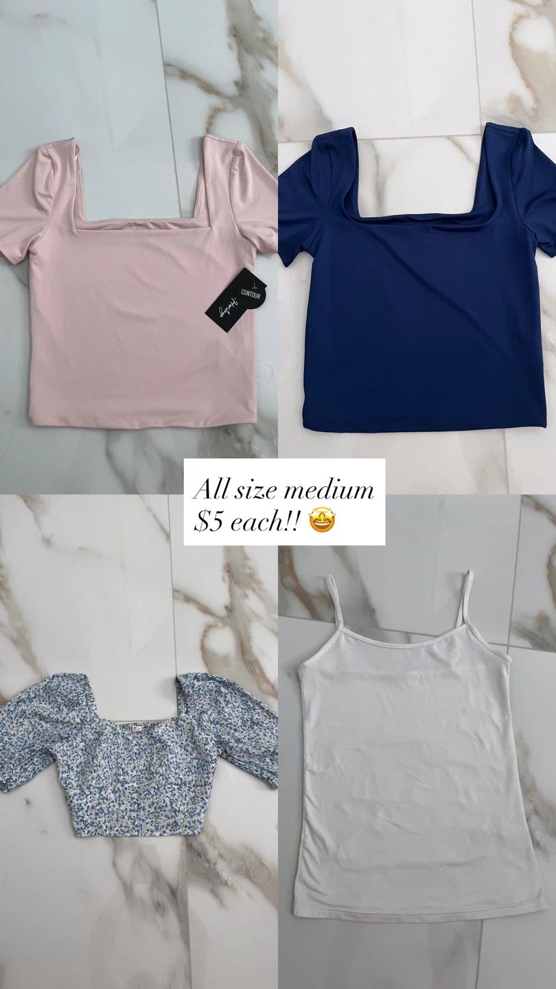 Tops for $5!! All size medium