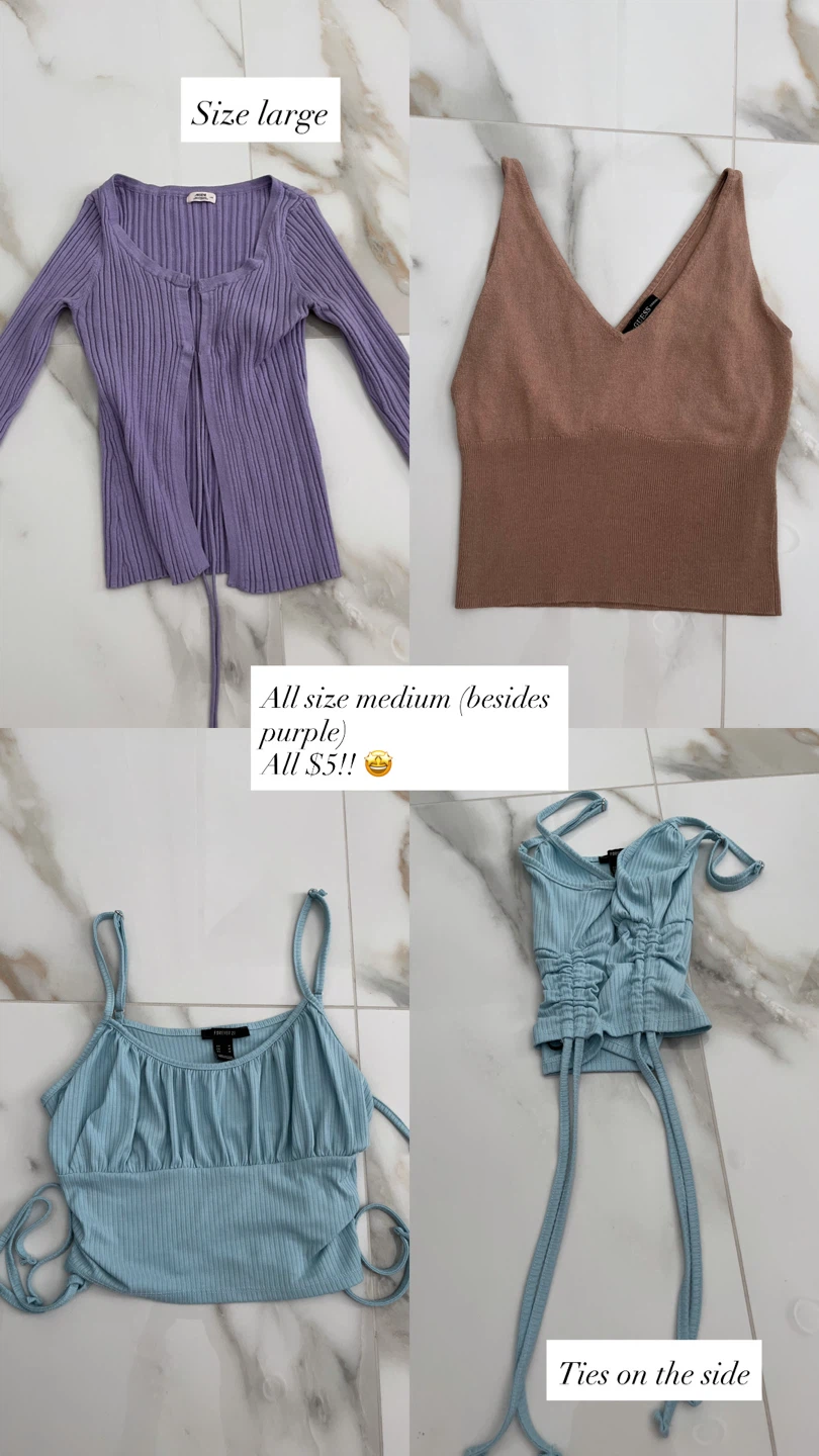 Tops for $5!! All size medium - photo 2
