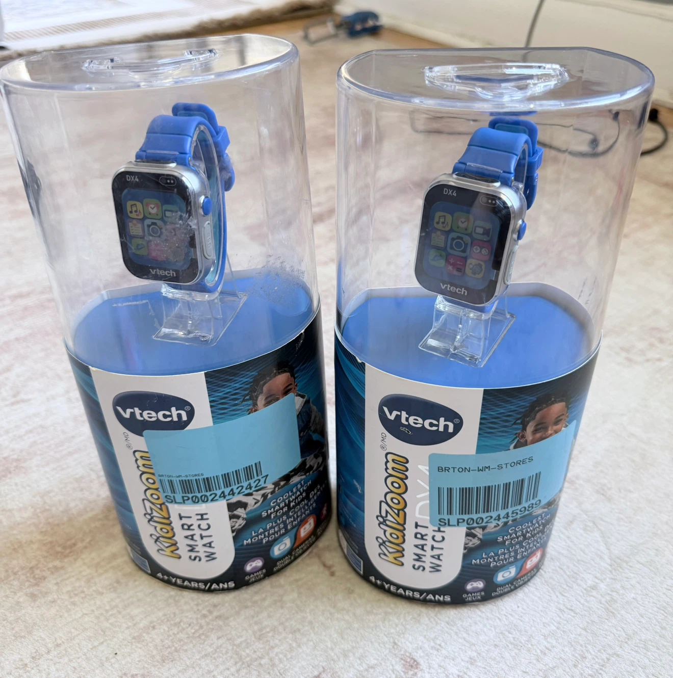 VTech Kidizoom DX4 Smart Watch - Blue (2-Pack)