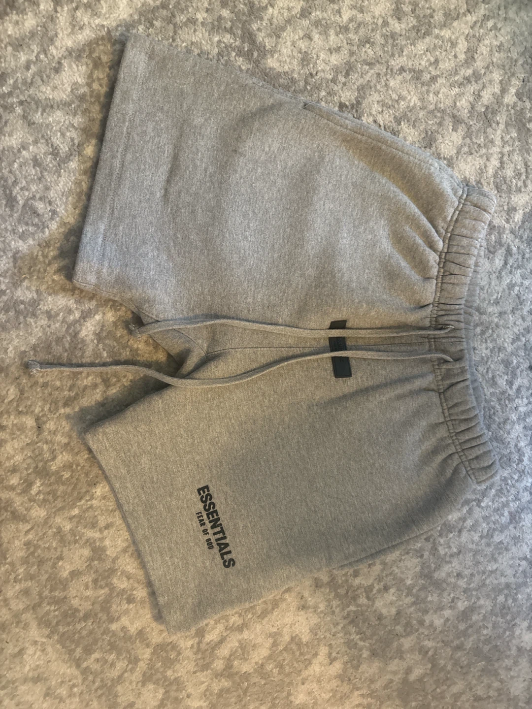 FEAR OF GOD ESSENTIALS Grey Sweat Shorts
