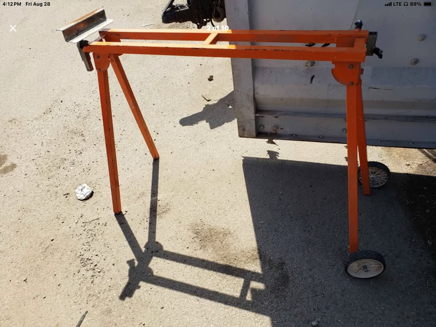 Steel saw horse - photo 2