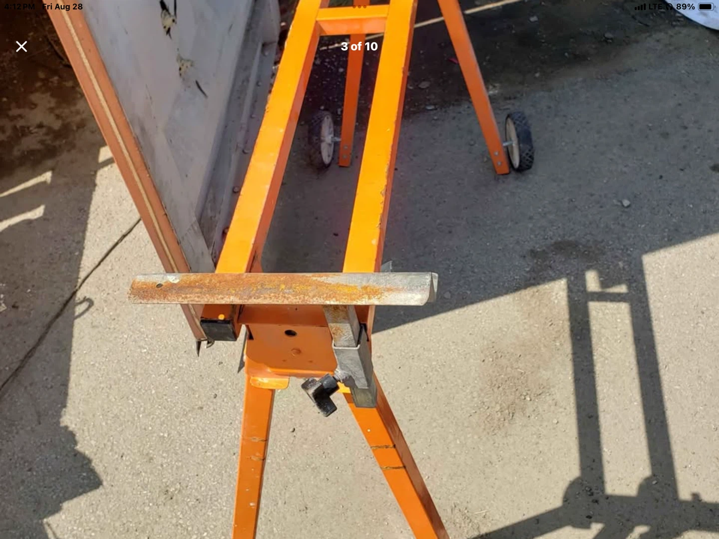 Steel saw horse - photo 3