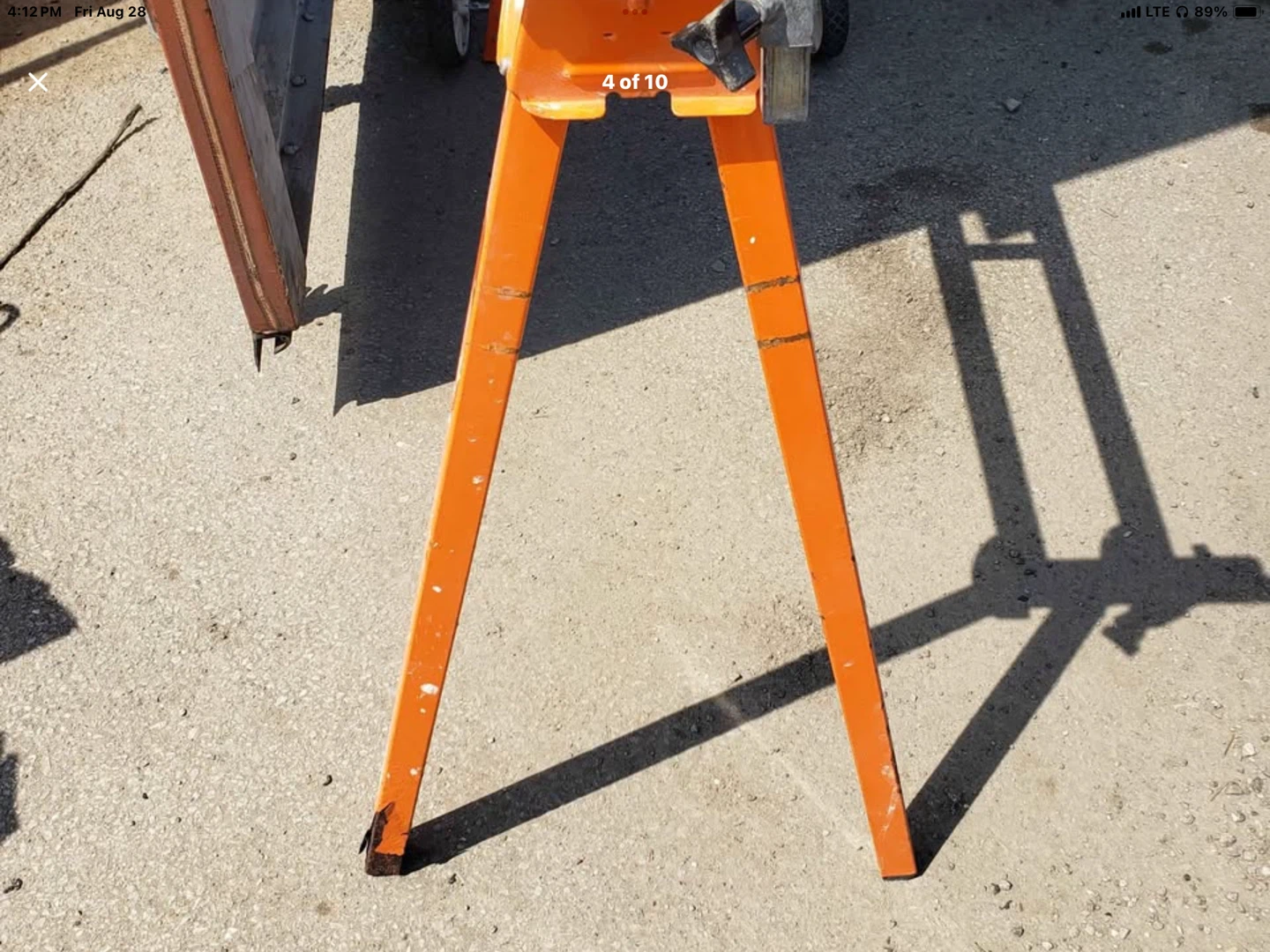 Steel saw horse - photo 4