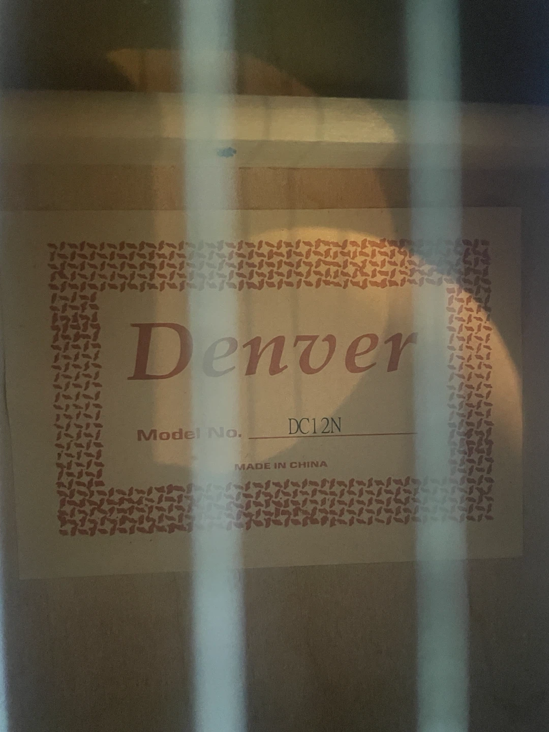 Denver DC12N Classical Guitar - photo 4