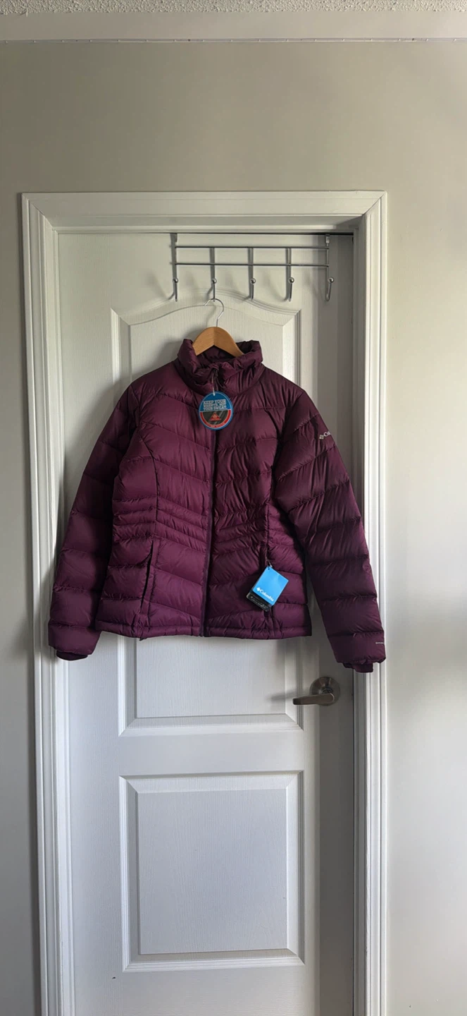 New Columbia Down Jacket - Women's Medium - Purple