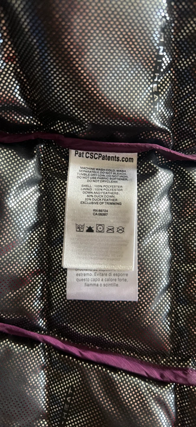 New Columbia Down Jacket - Women's Medium - Purple - photo 5