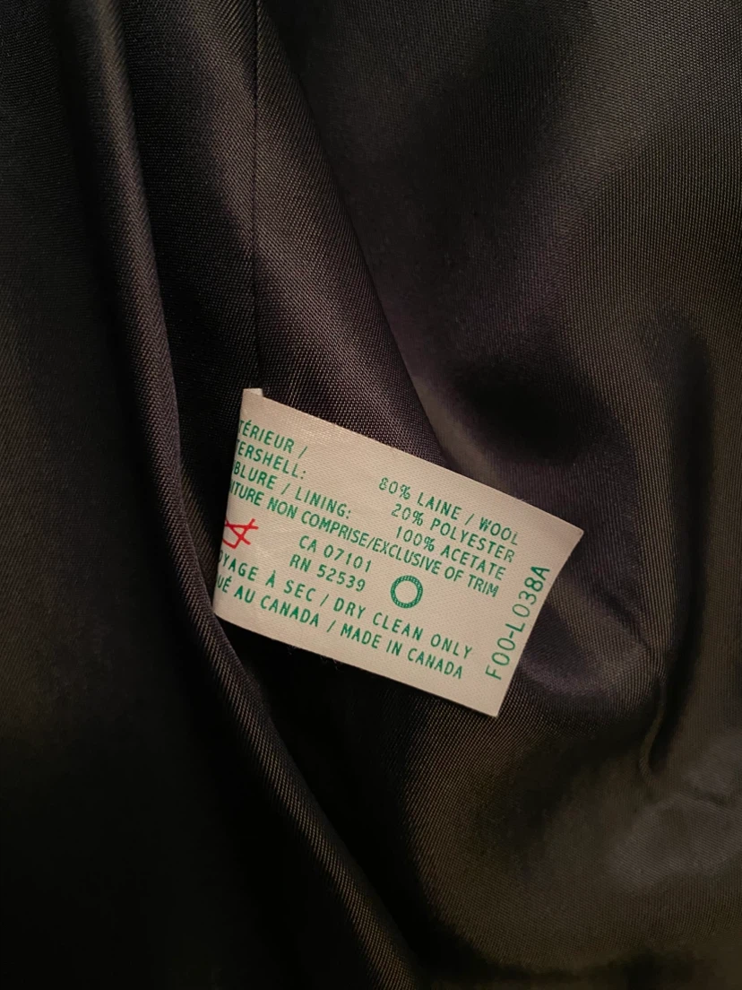 Utex Design Wool Blend Jacket - Size M - photo 3