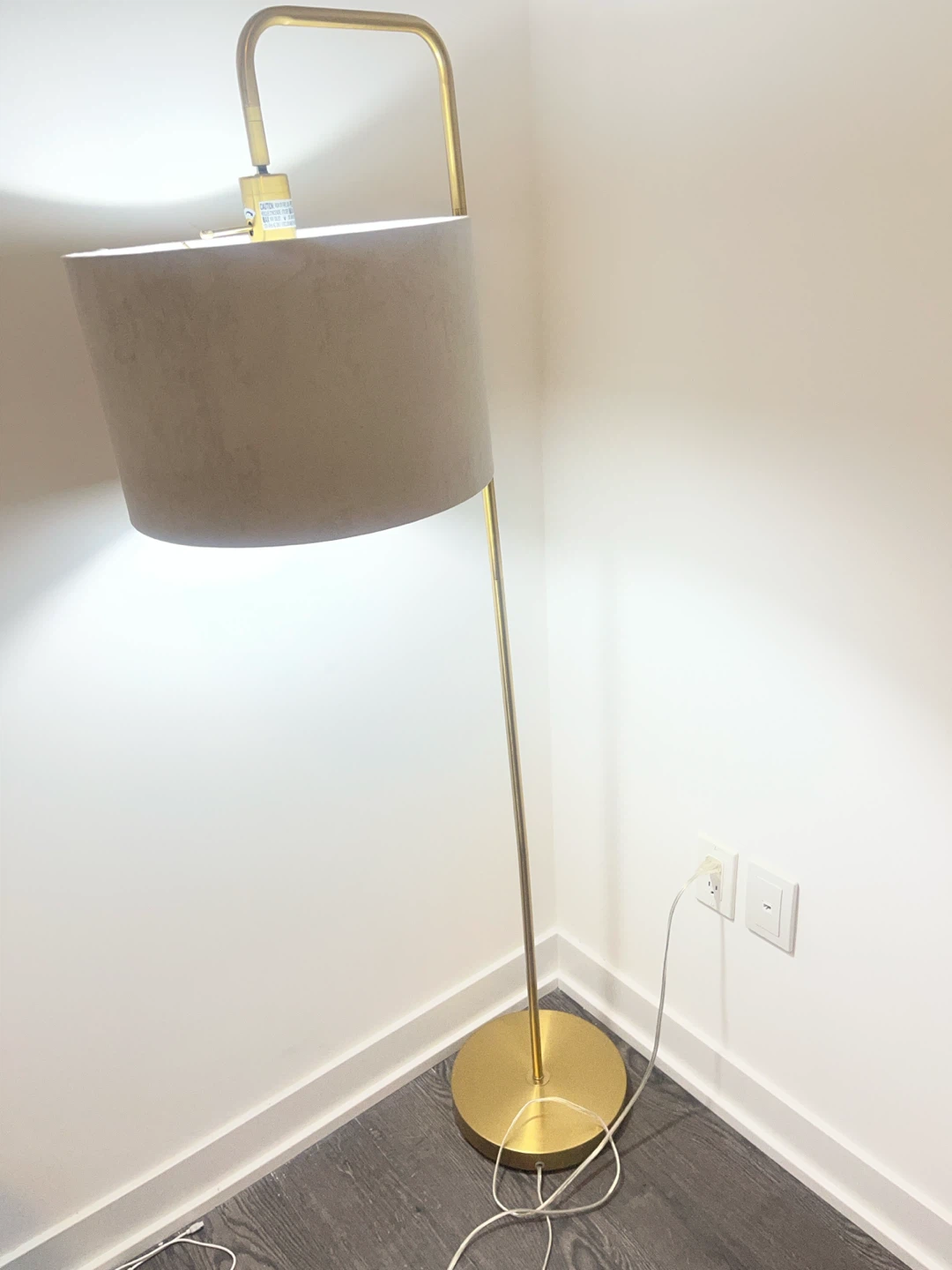 funky and modern standing light - moving sale