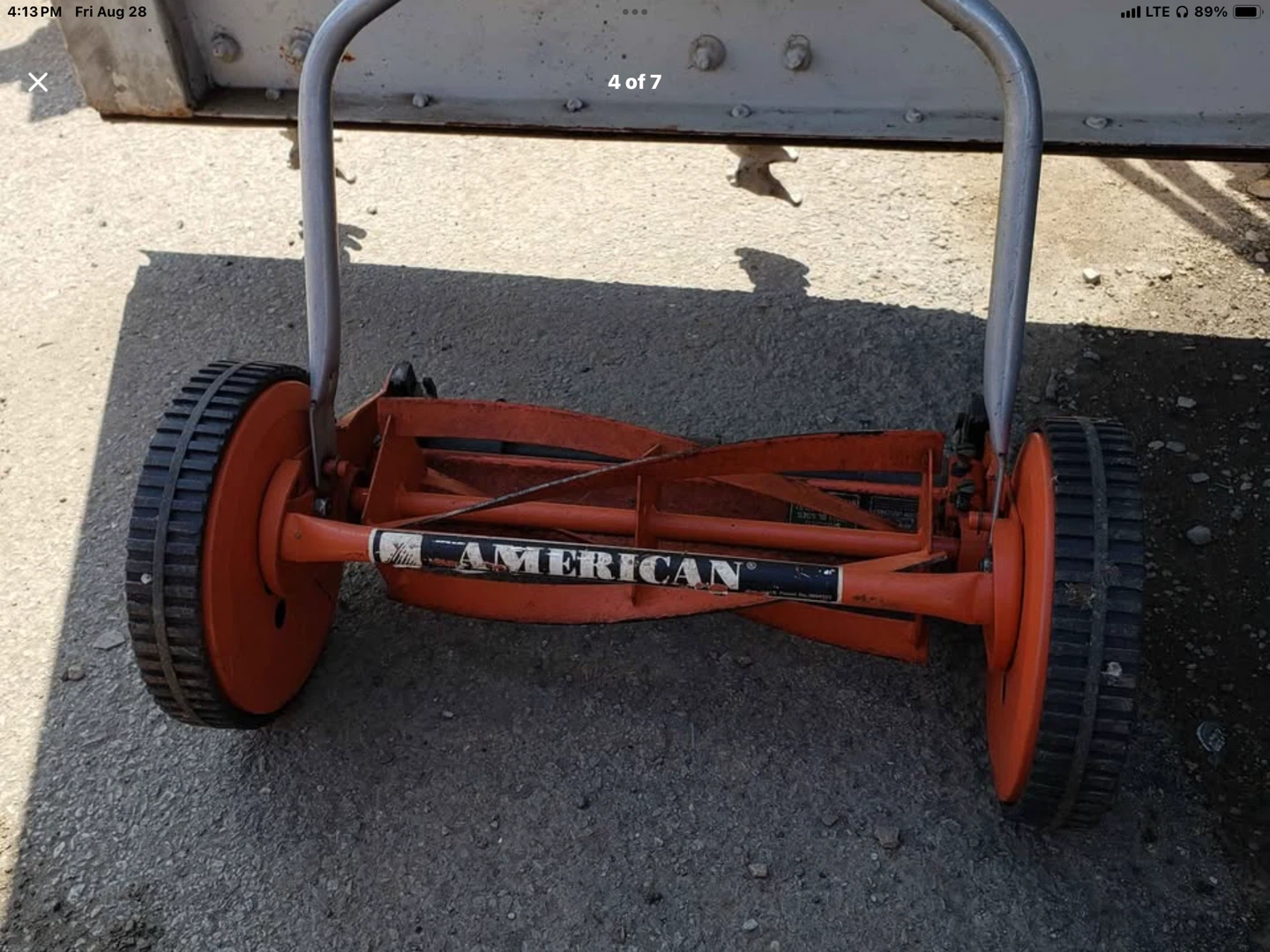 Reel lawn mower hand sharpener - photo 4