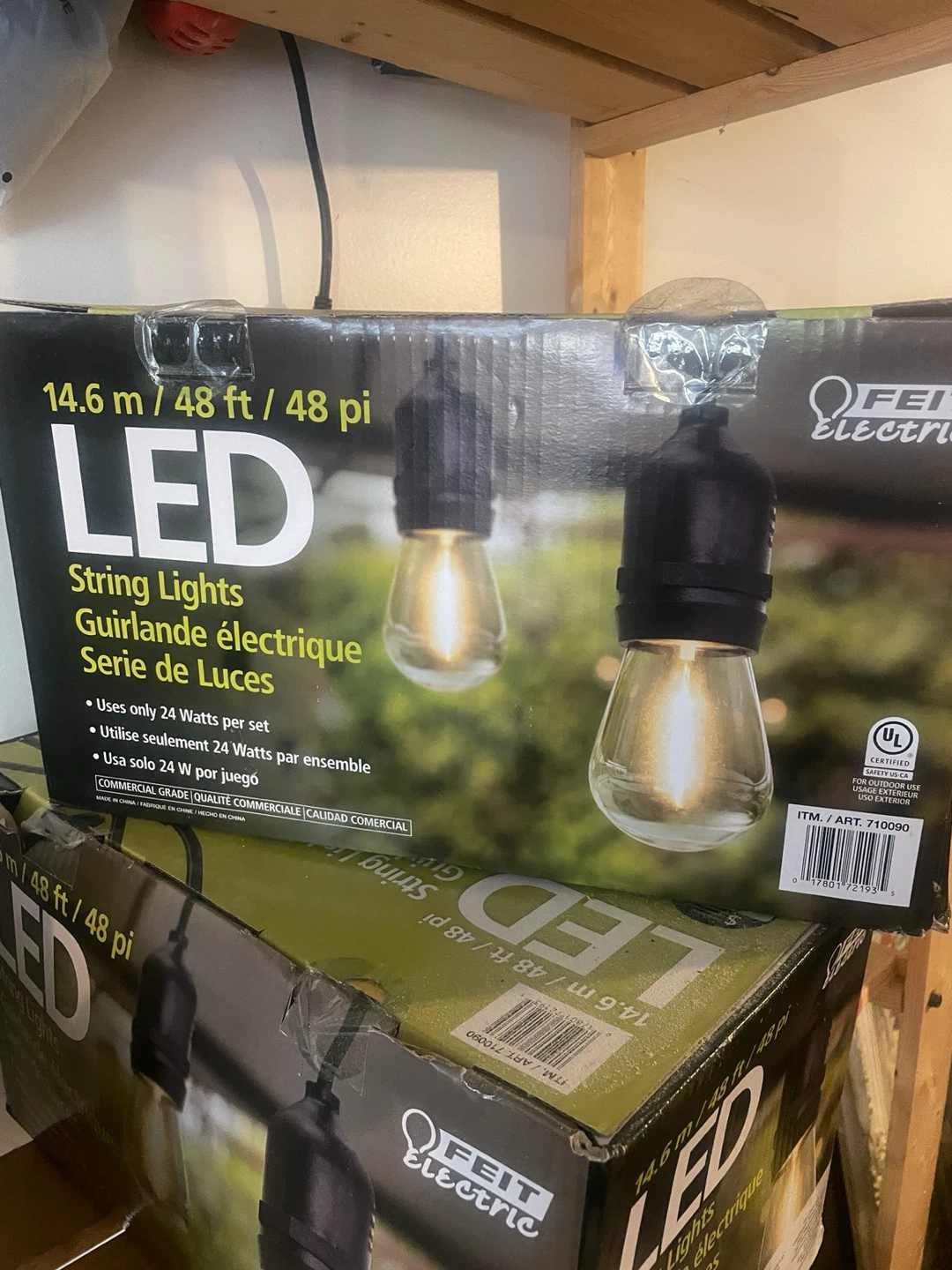FEIT Electric LED String Lights 48 ft - photo 3