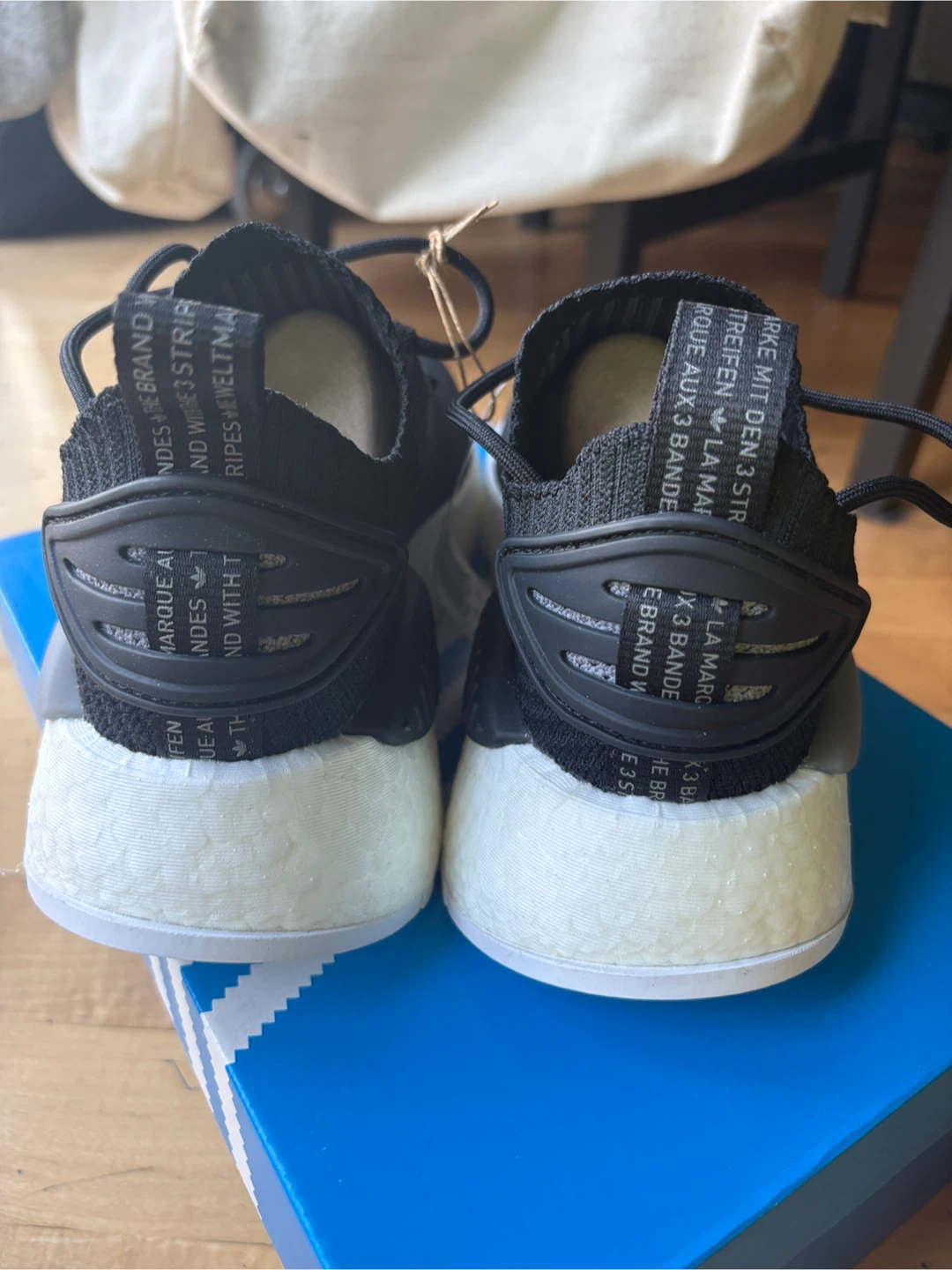 Adidas NMD_W1 Black Sneakers women’s Size 7 NWT - photo 2