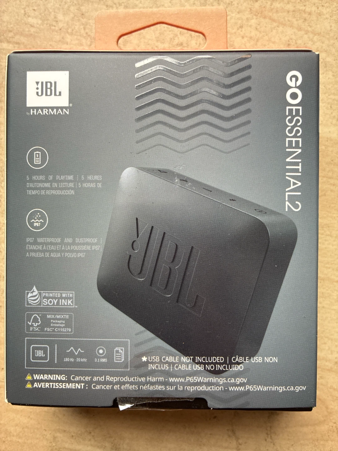 JBL GO Essential 2 Bluetooth Speaker - photo 2