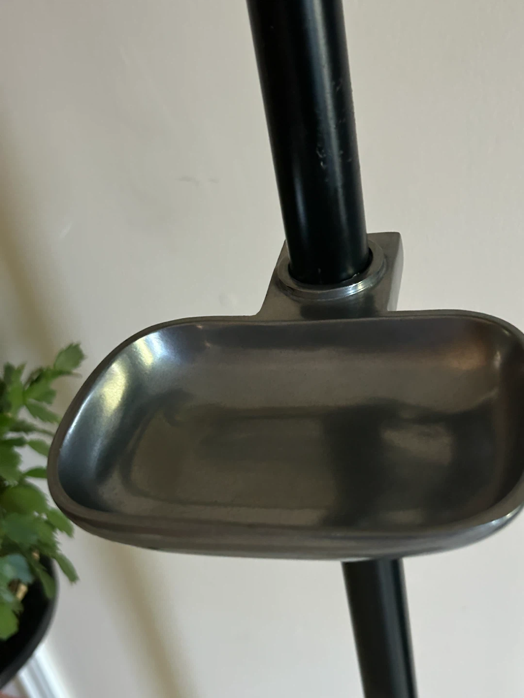 Black /silver solid metal cloths stand - photo 4
