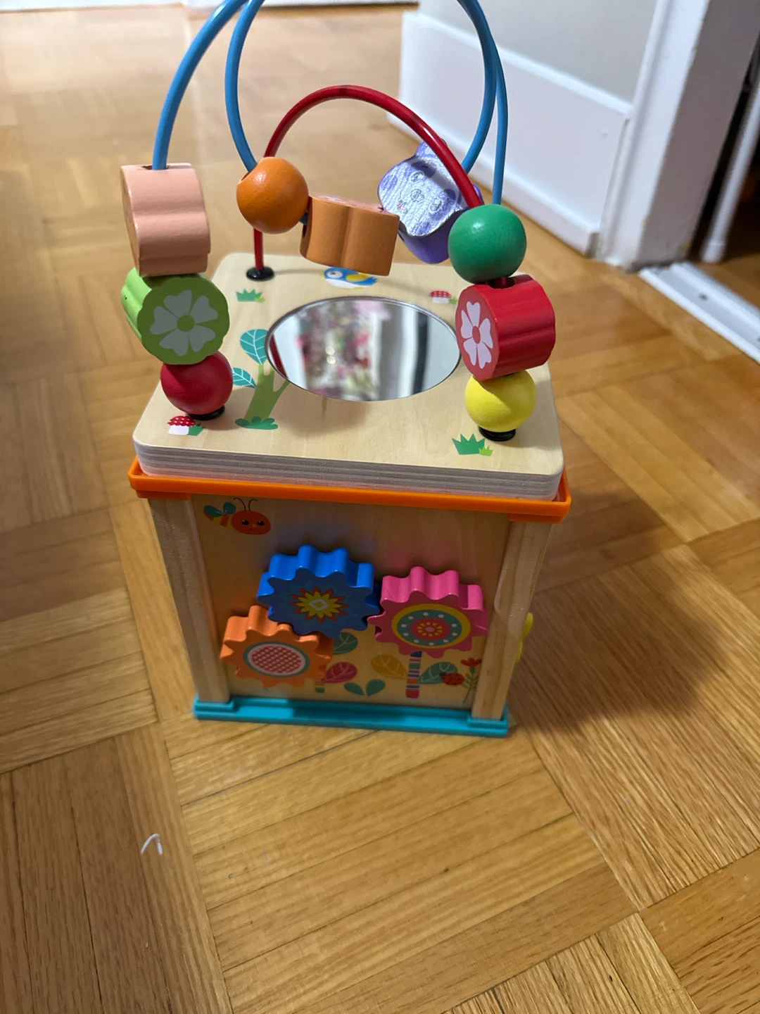 Wooden Activity Cube - photo 3