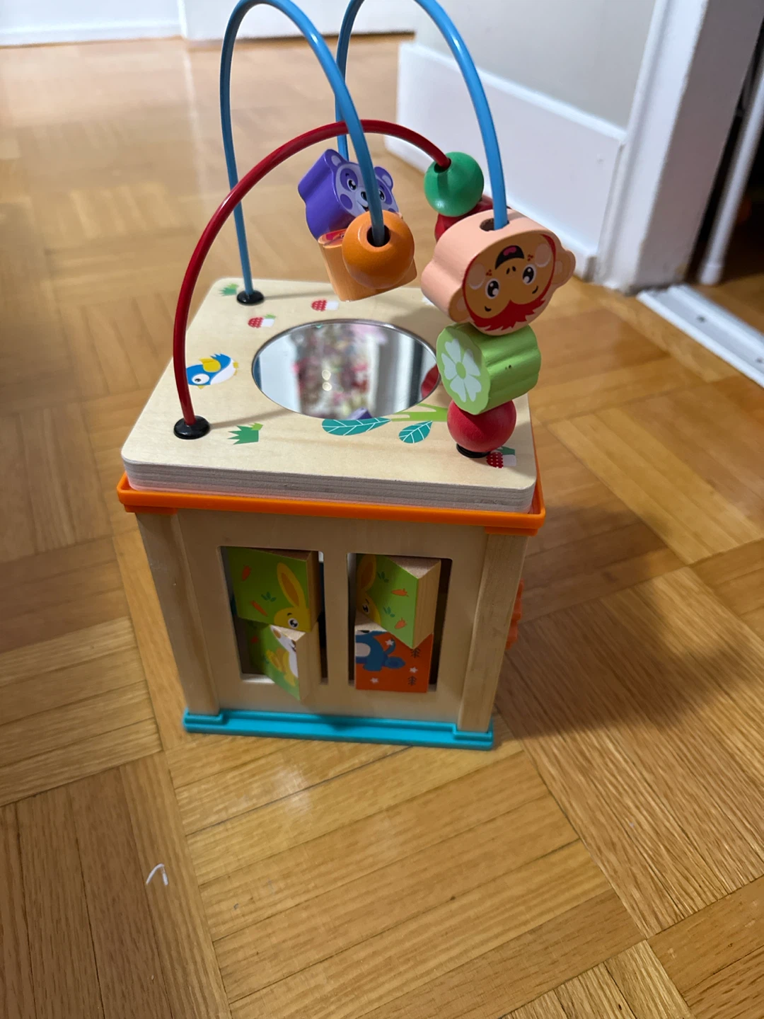 Wooden Activity Cube - photo 4