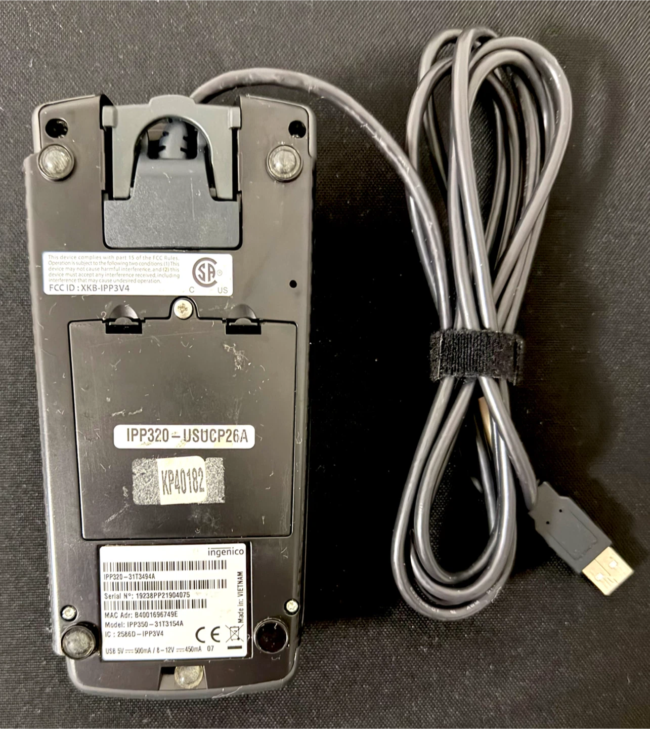 Ingenico iPP320 Payment Terminal - photo 2