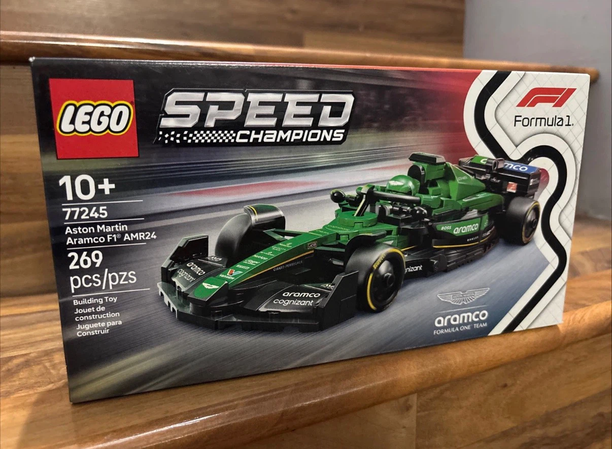 LEGO Speed Champions Aston Martin Aramco F1 AMR24 Set 77245