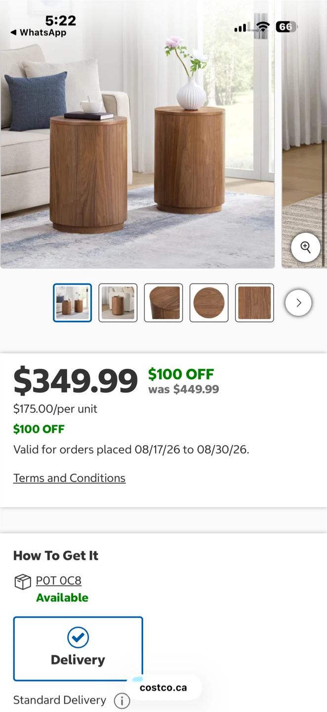 Finn Drum Side Tables 2-pack by Pike & Main - photo 4