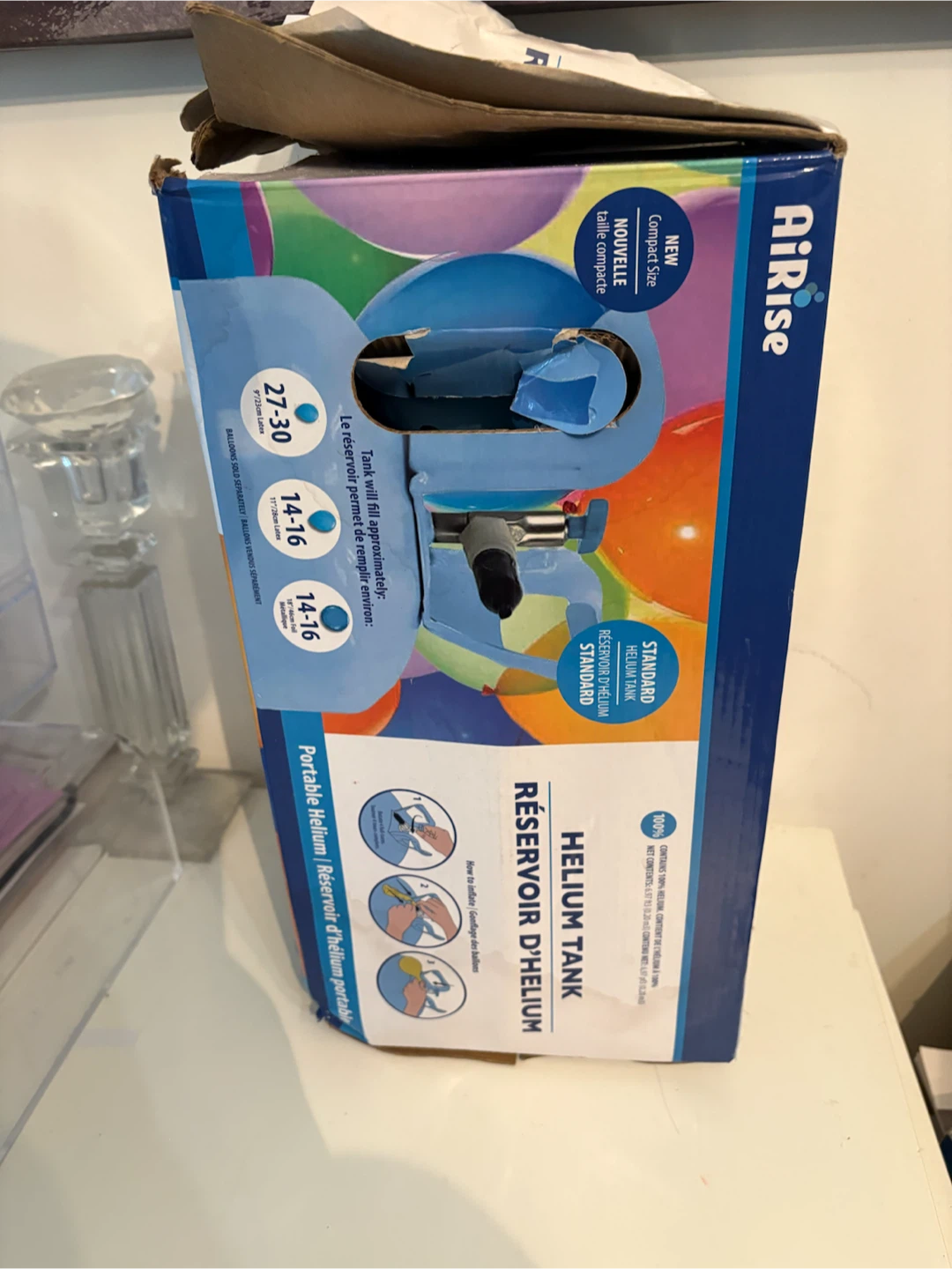 AirRise Standard Helium Tank