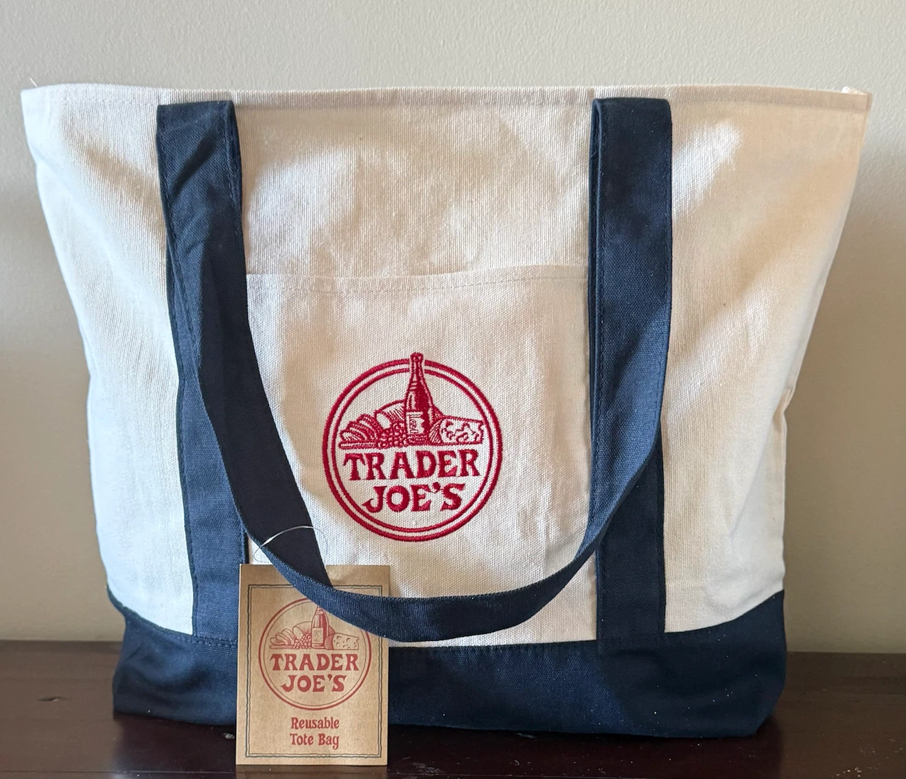 Trader Joe’s Canvas Tote Bag- $25.00 each/ 3 available