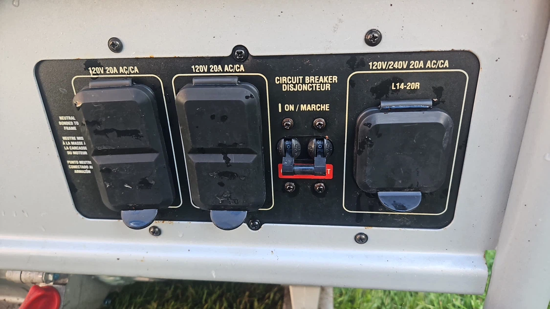 PowerStroke 5000W Generator - Only Used Once! - photo 4