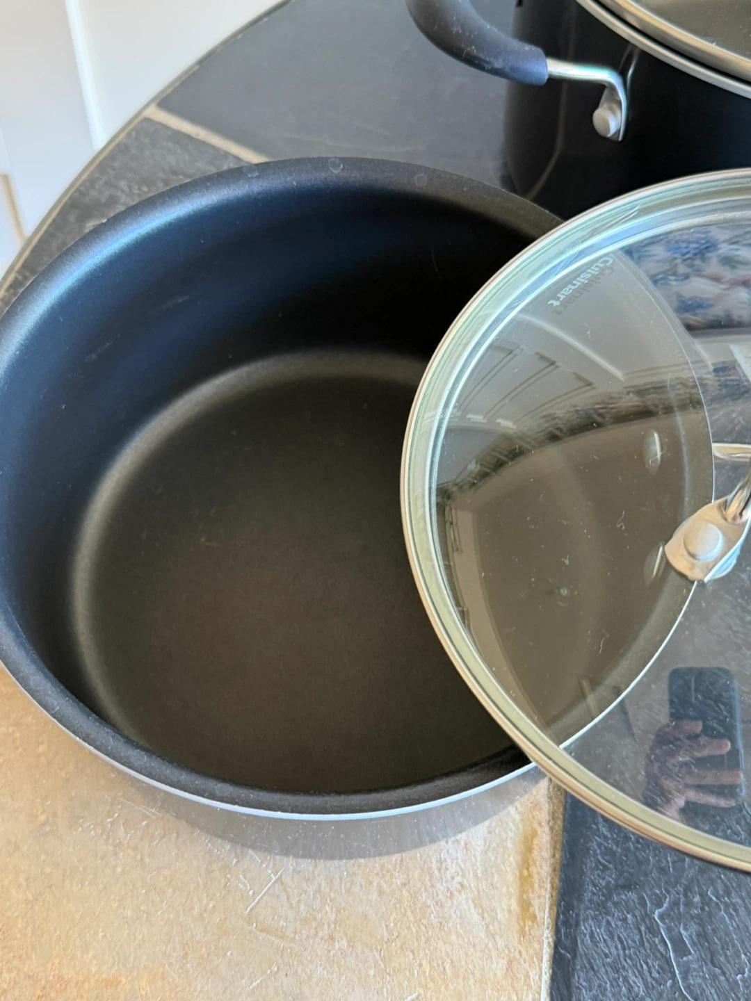 3 Cuisinart Pots with Lids - photo 2