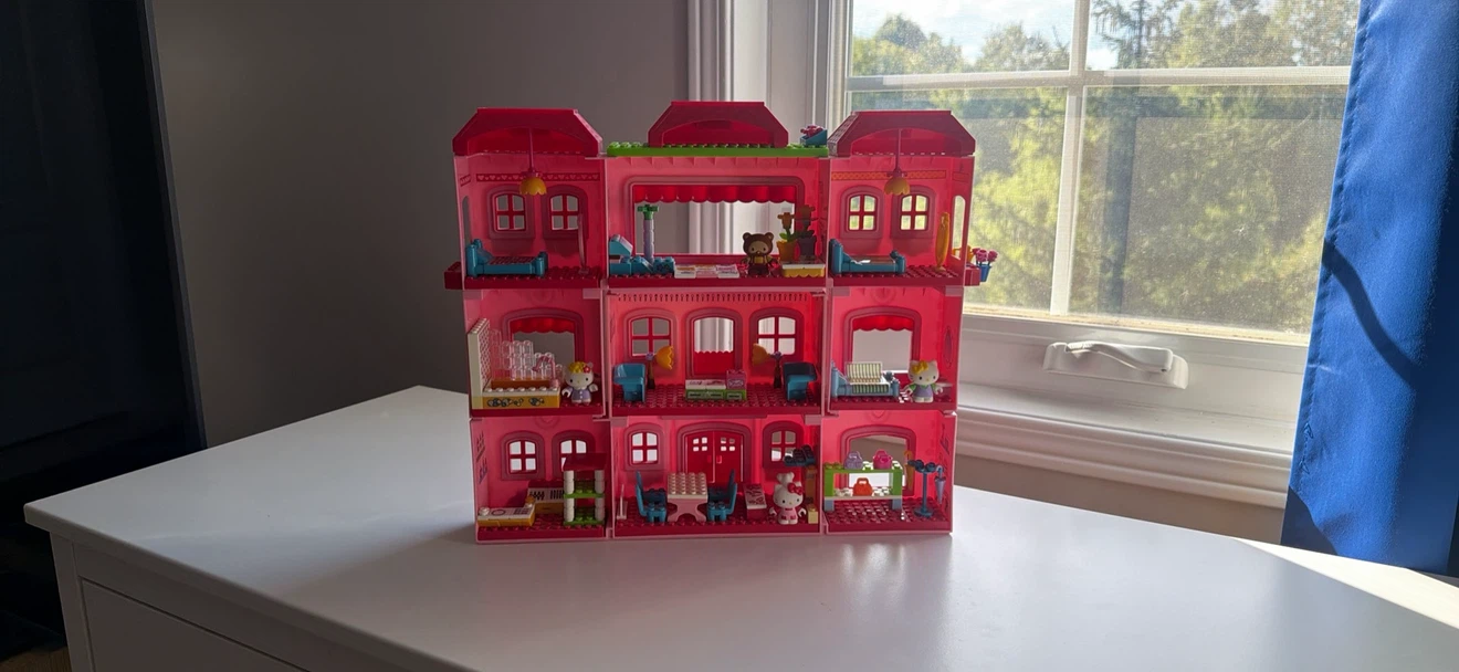 Hello Kitty Pink Dollhouse Playset - photo 2