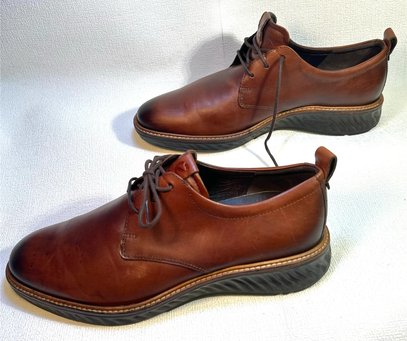 Ecco Brown Leather Derby Shoes - photo 2