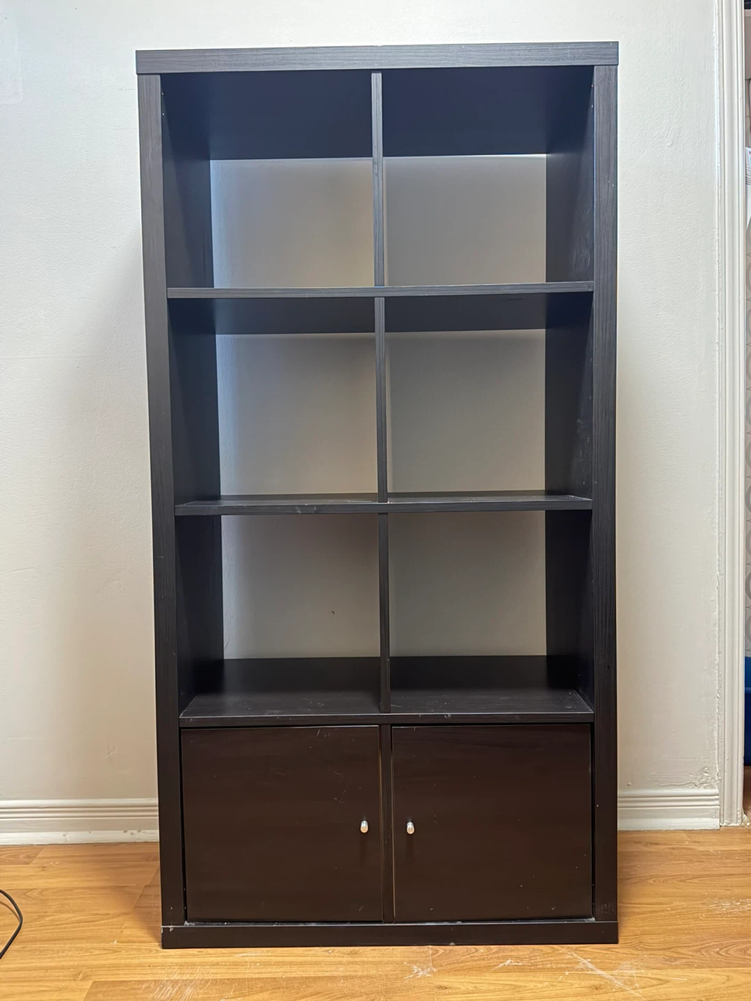 Black shelf
