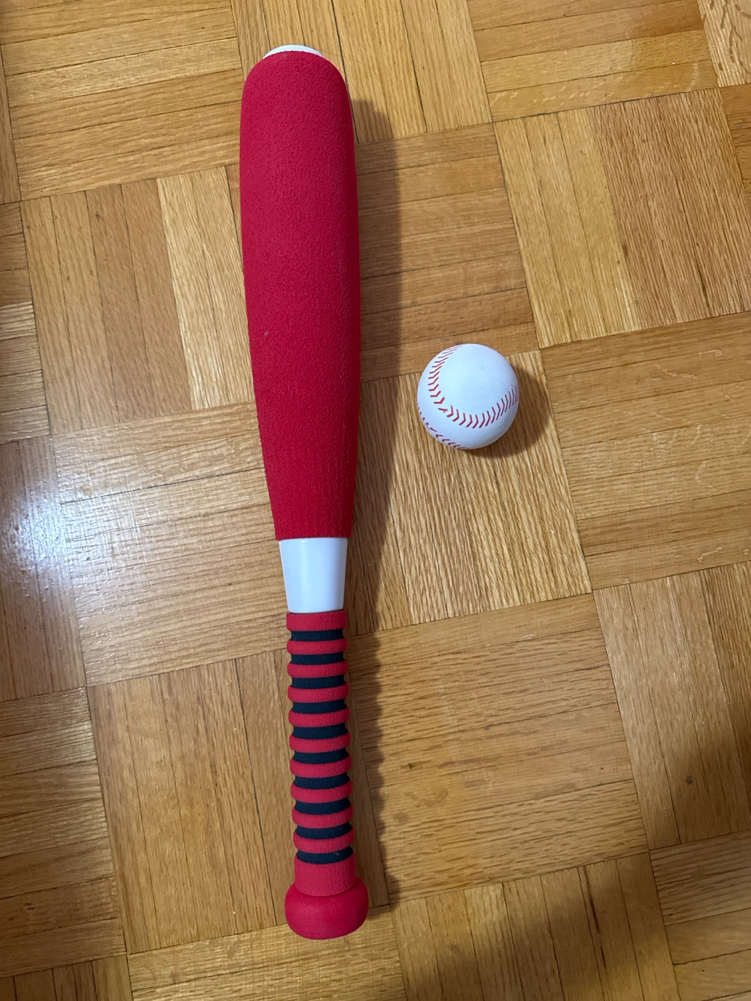 Red Foam Baseball Bat - photo 2