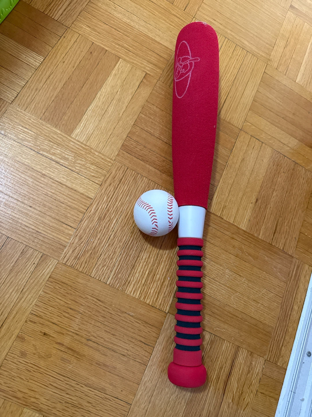 Red Foam Baseball Bat - photo 3