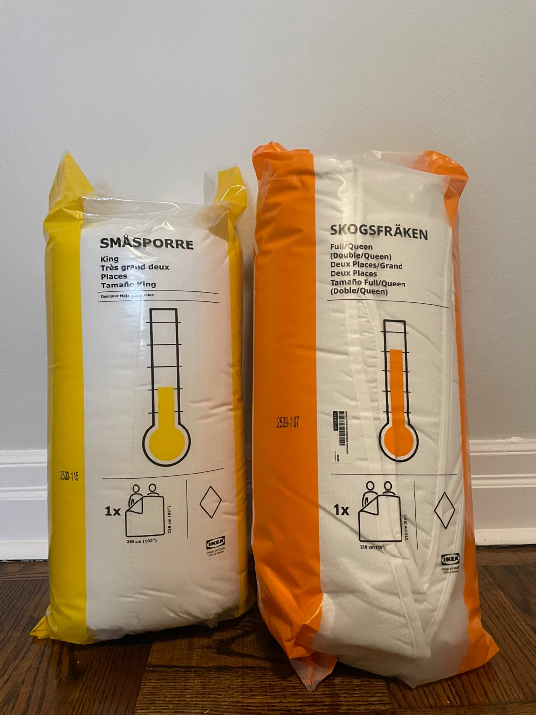 IKEA SKOGSFRAKEN & SMÅSPORRE Duvets (Full/Queen & King)