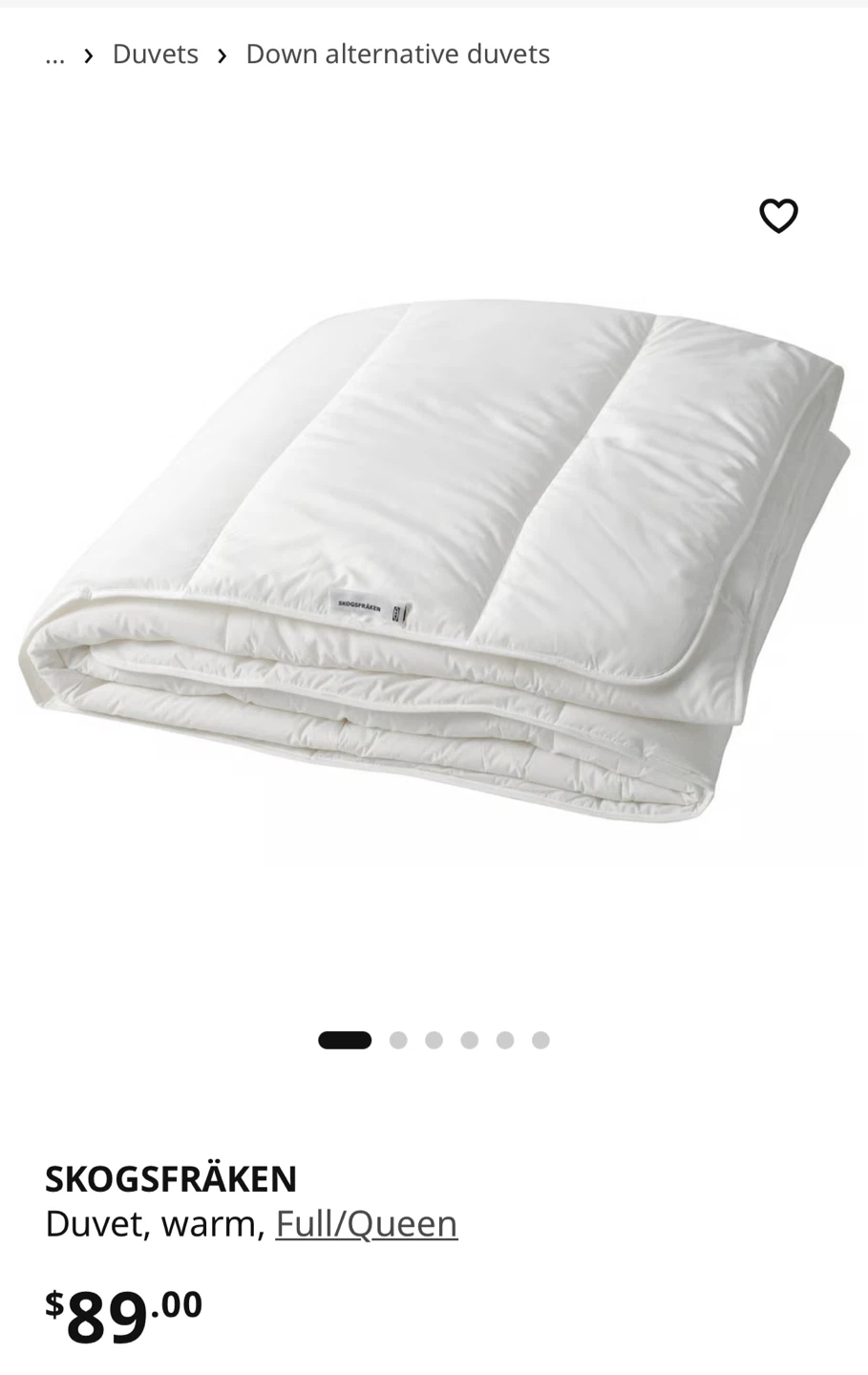 IKEA SKOGSFRAKEN & SMÅSPORRE Duvets (Full/Queen & King) - photo 5