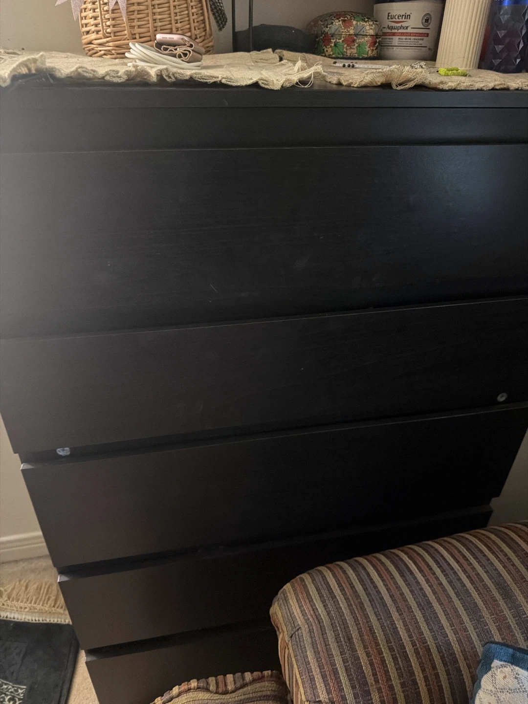 Black 6-Drawer Dresser - photo 2