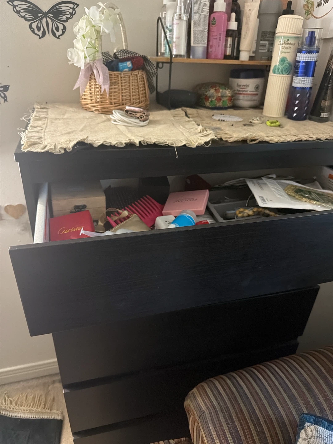 Black 6-Drawer Dresser - photo 4