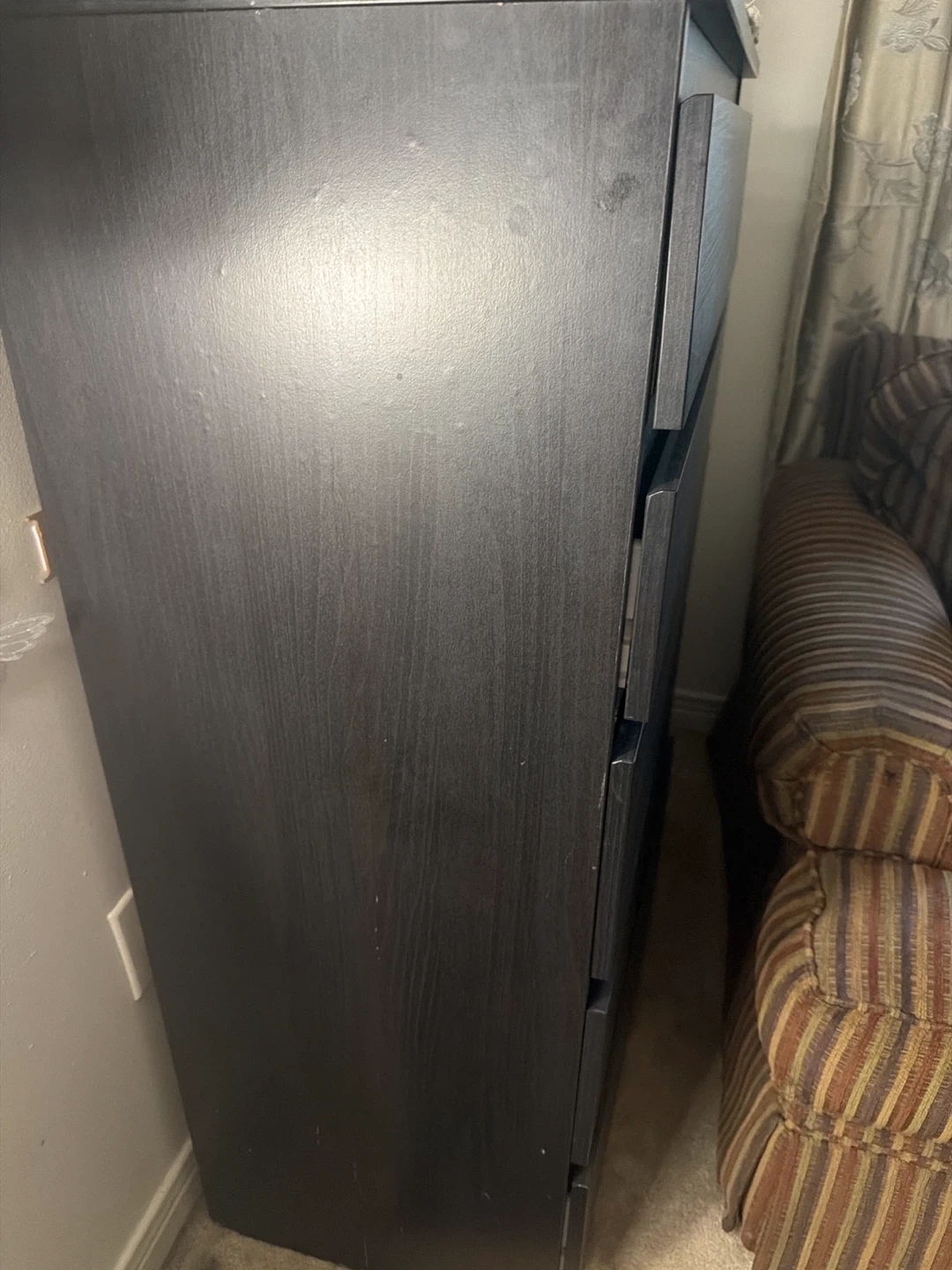 Black 6-Drawer Dresser - photo 5