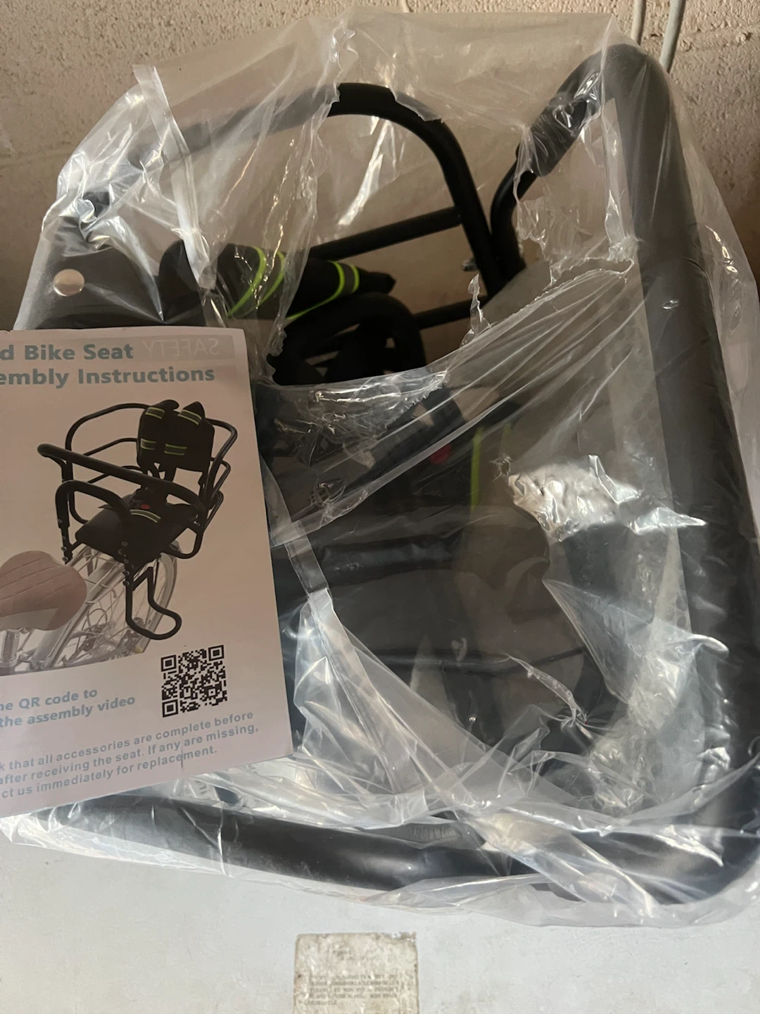 Child Bike Seat with Steel Structure - photo 4