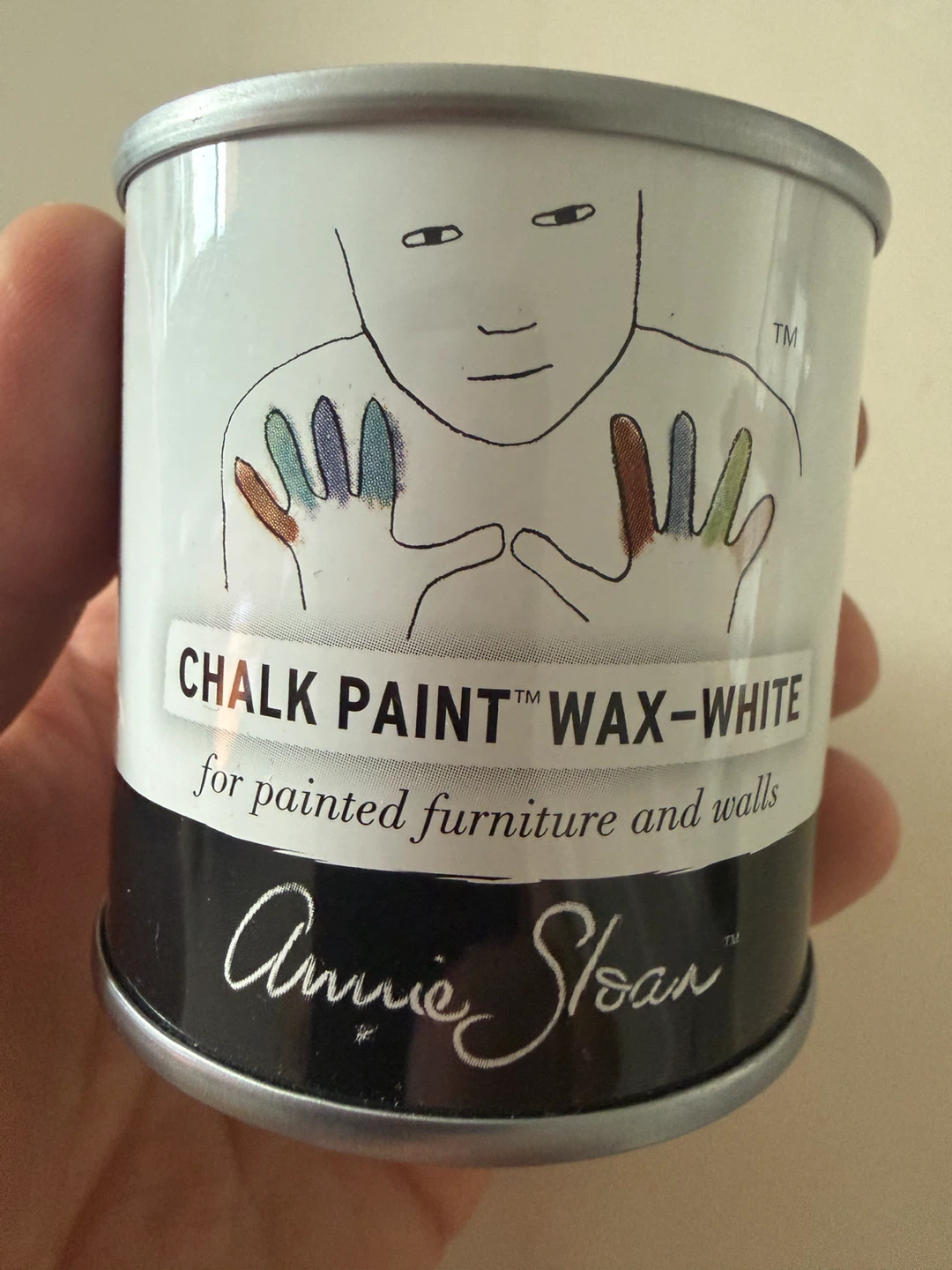 Annie Sloan White Chalk Paint Wax 120ml – NEW – $15
