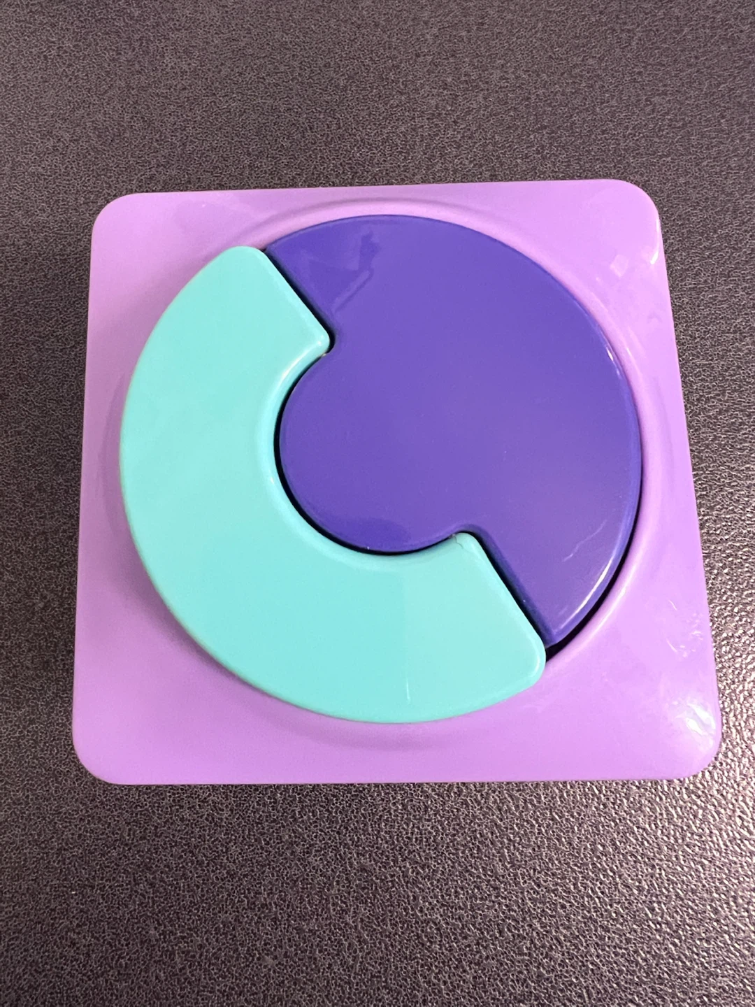 OmieBox Replacement Thermos + Lid – Purple/Aqua
