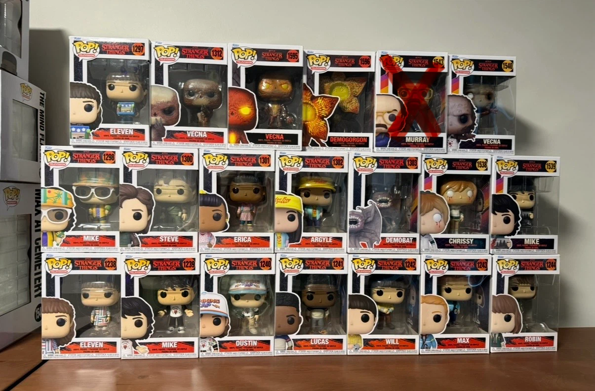 Vaulted/Retired Stranger Things Funkos - Alpine Park SW